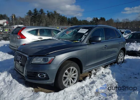 2015 Audi Q5 2.0T Premium из США, поврежденный, VIN WA1LFAFP0FA048441